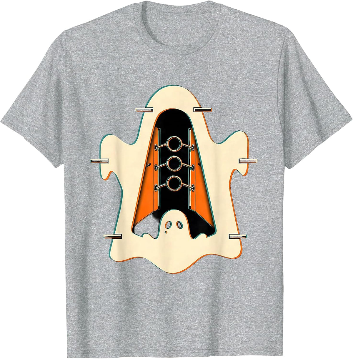 Men's Ghost Binder Para Normal Activities Paraprofessional T-Shirt - Heather Grey