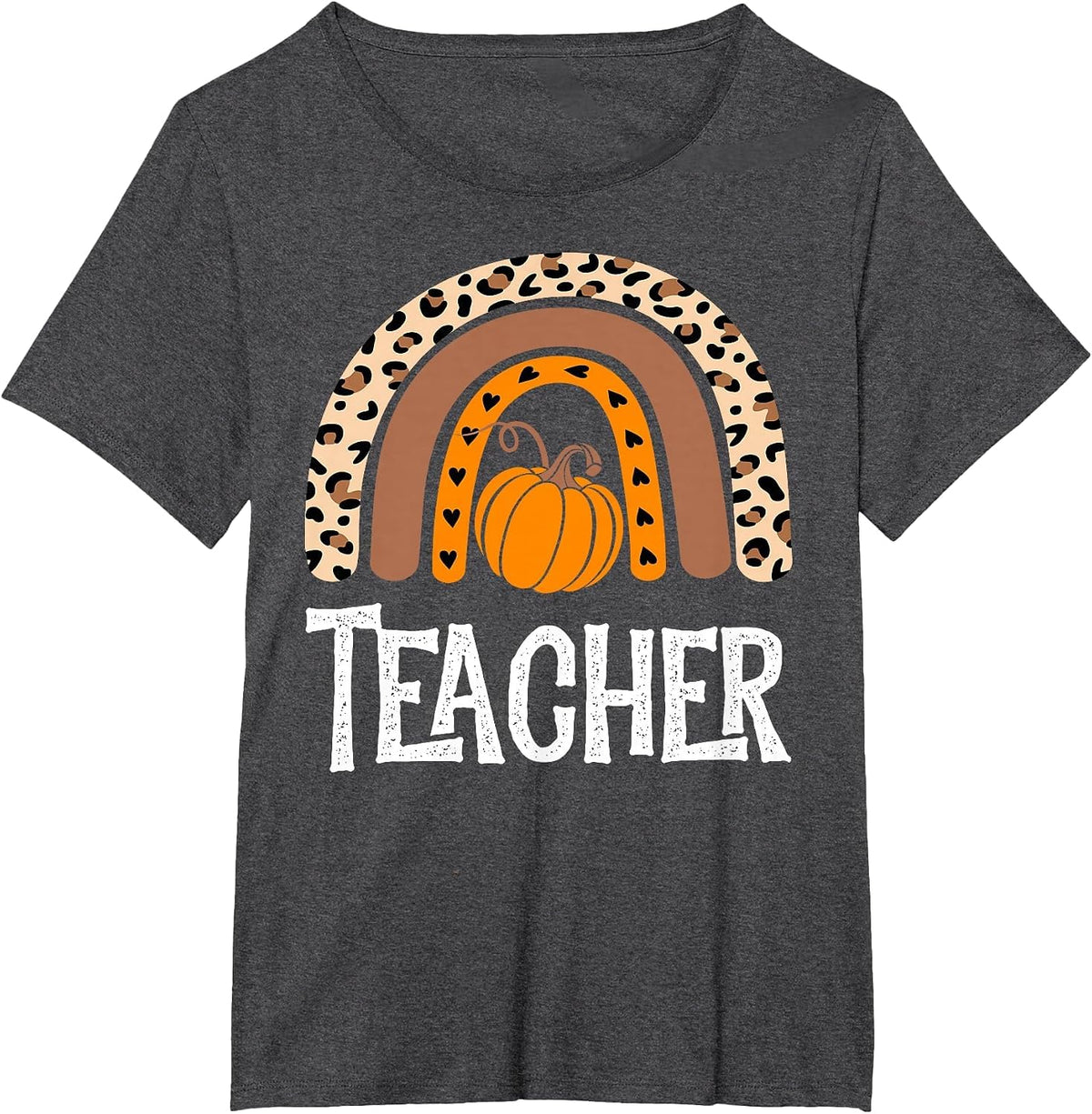 Thanksgiving Party School Matching EL Teacher Squad Fall T-Shirt - Dark Heather Grey