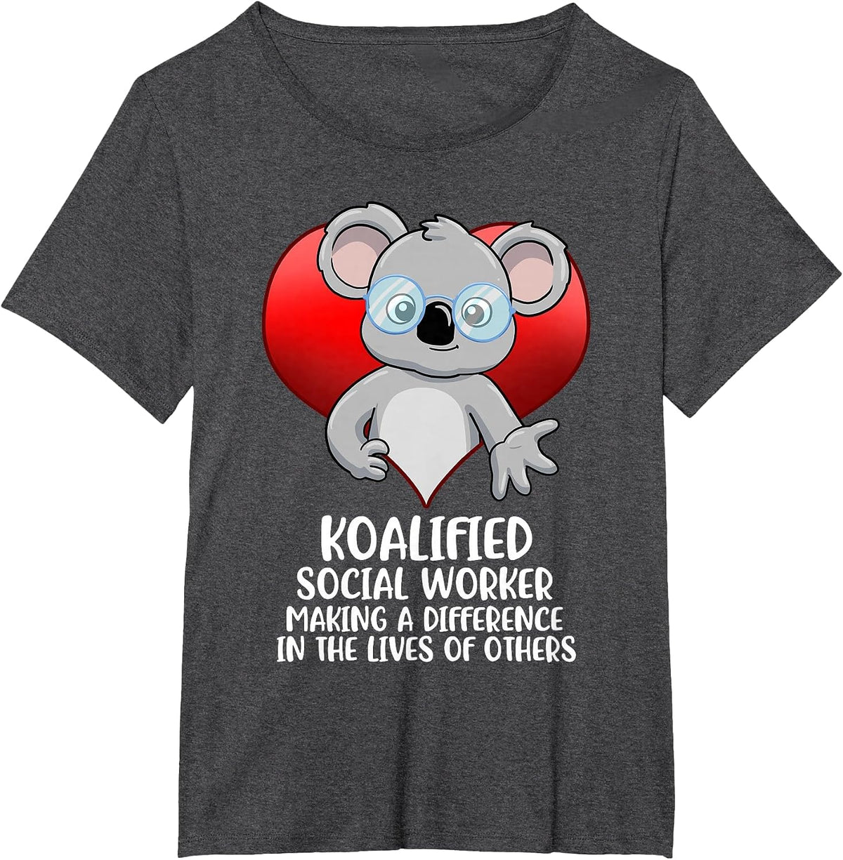 Social Worker Definition T-Shirt - Dark Heather Grey