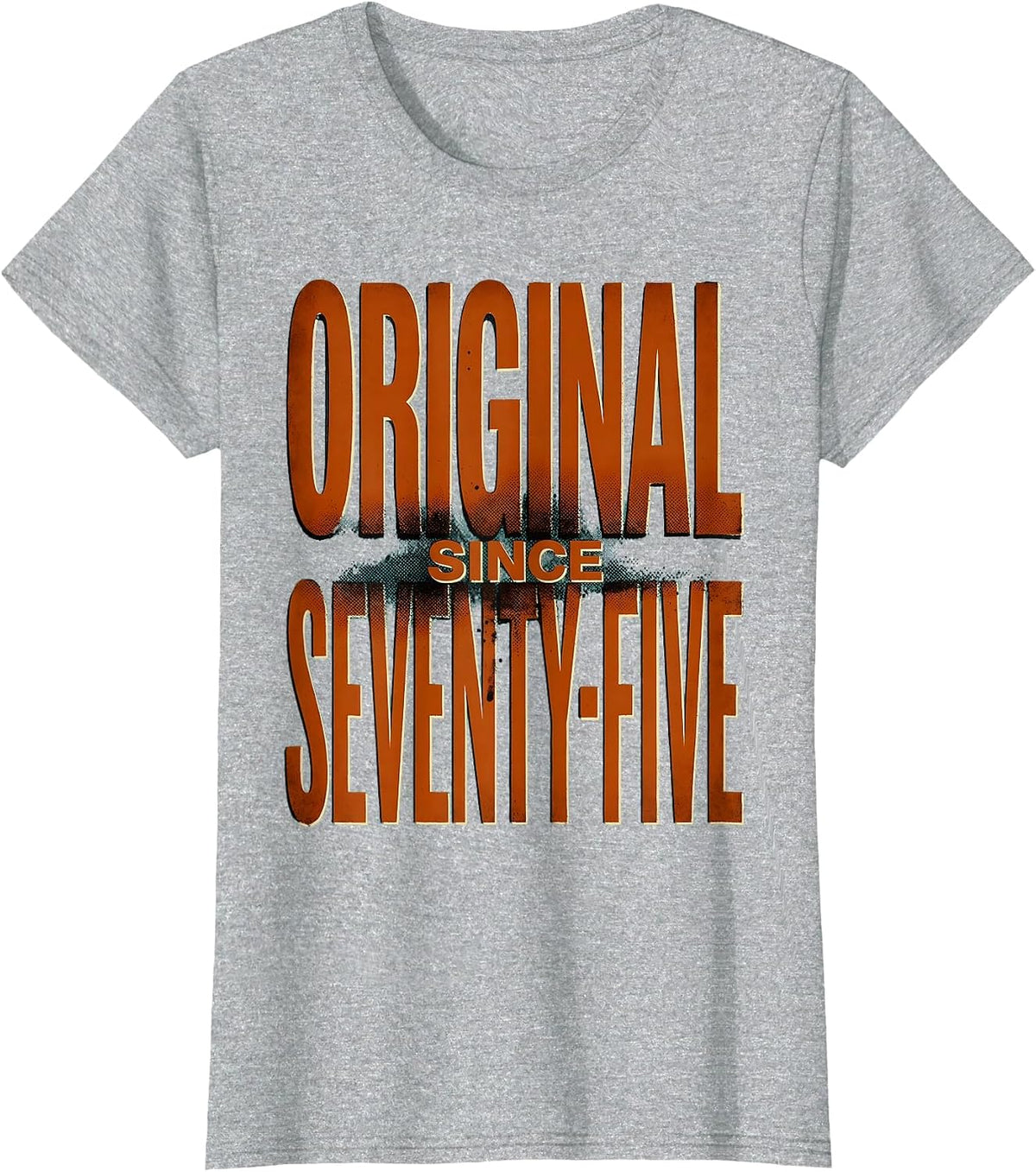Original Since Seventy-Five Vintage 1975 Design T-Shirt - Heather Grey