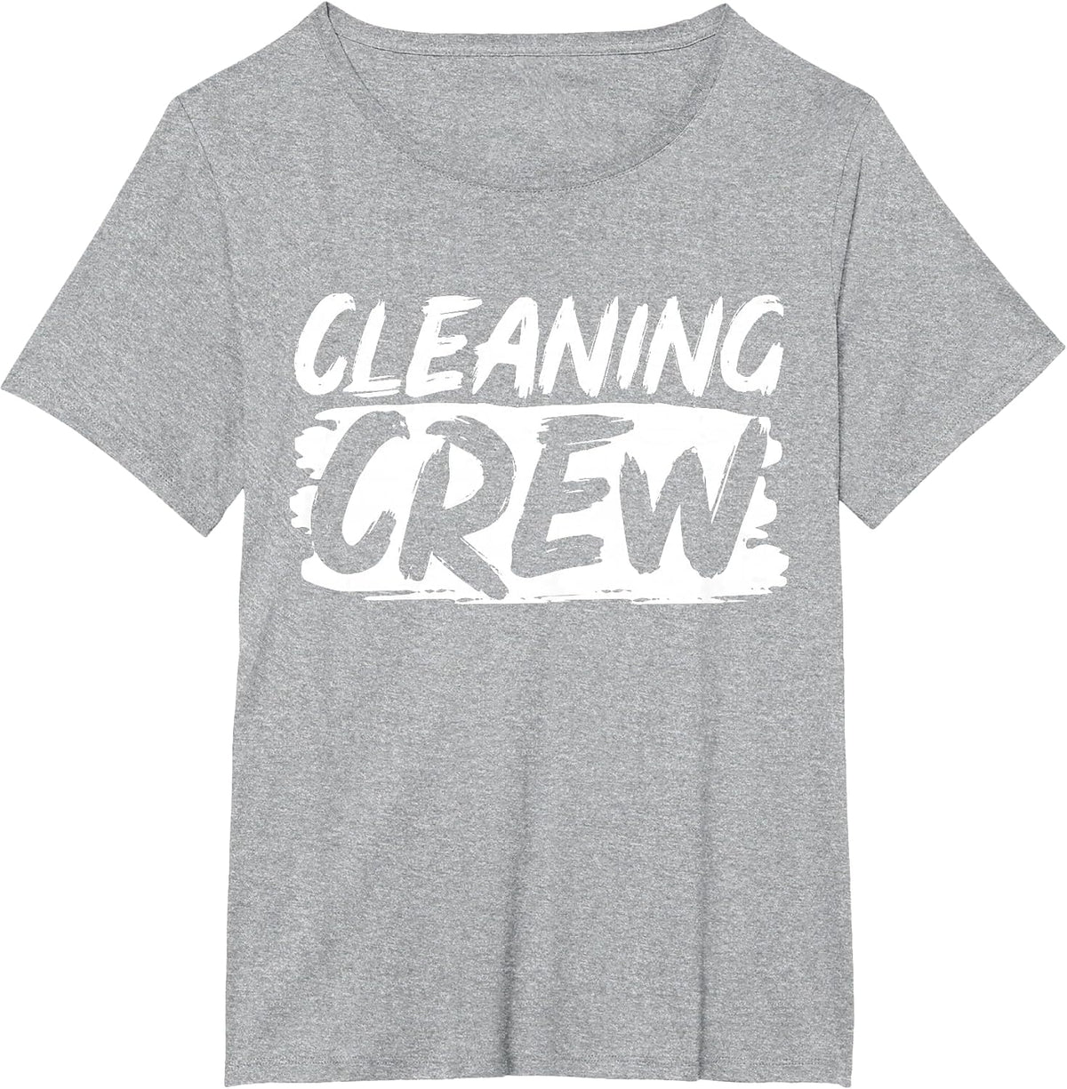 Cleaning Crew Janitor Custodian T-Shirt - Heather Grey