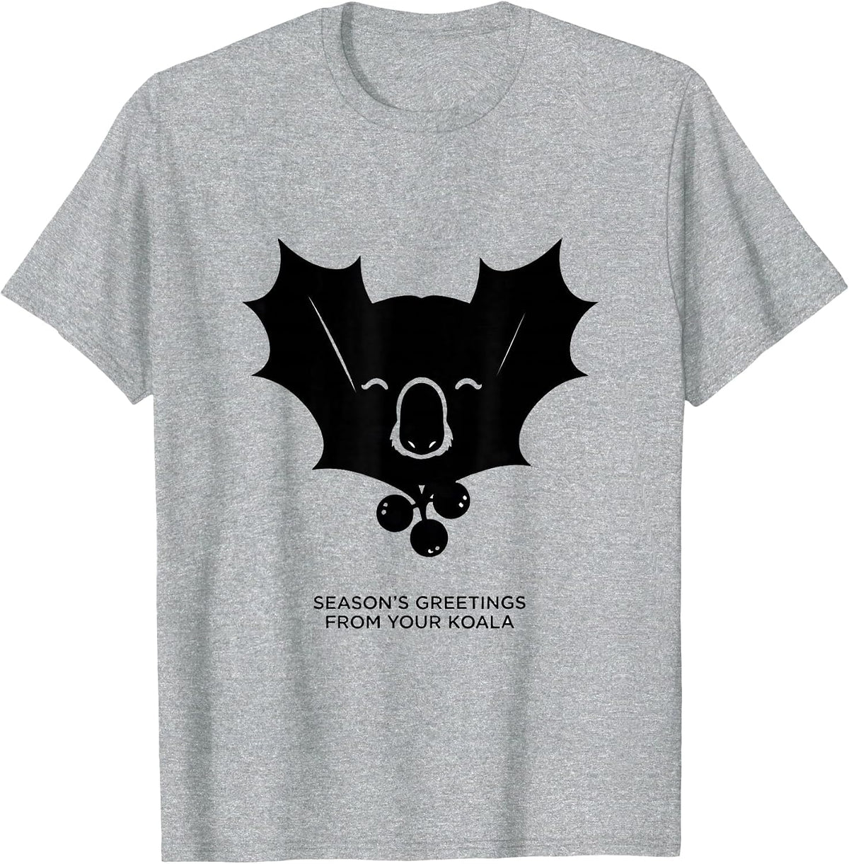 Men's Season's Greetings From Your Koala Funny Koala Lover T-Shirt - Heather Grey