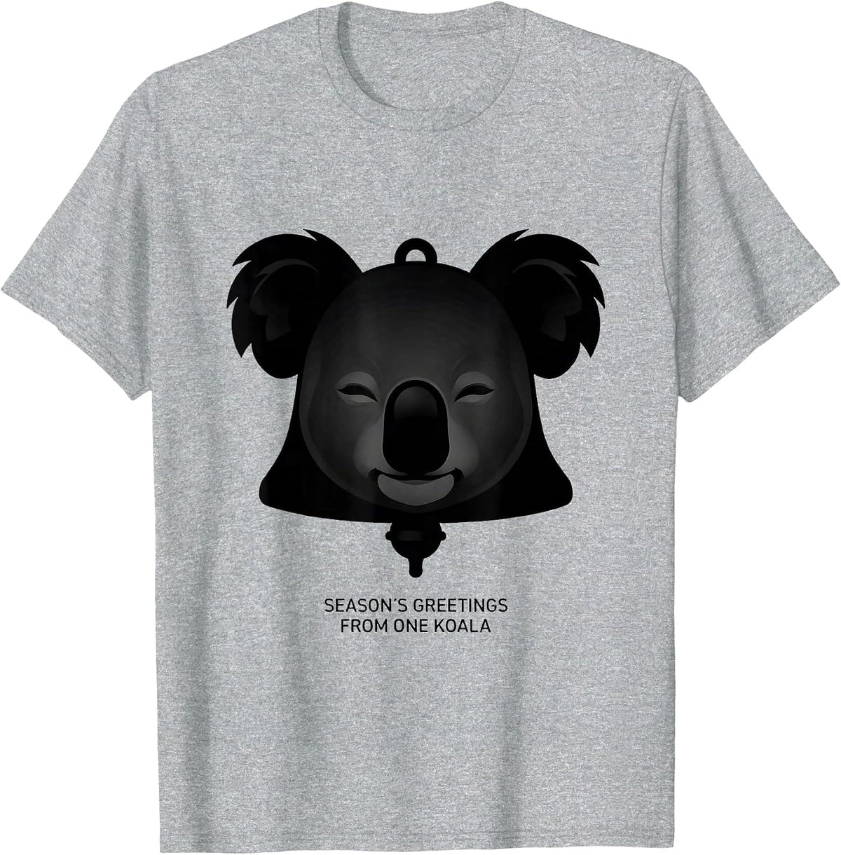 Men's Season's Greetings From One Koala Funny Koala Lover T-Shirt - Heather Grey
