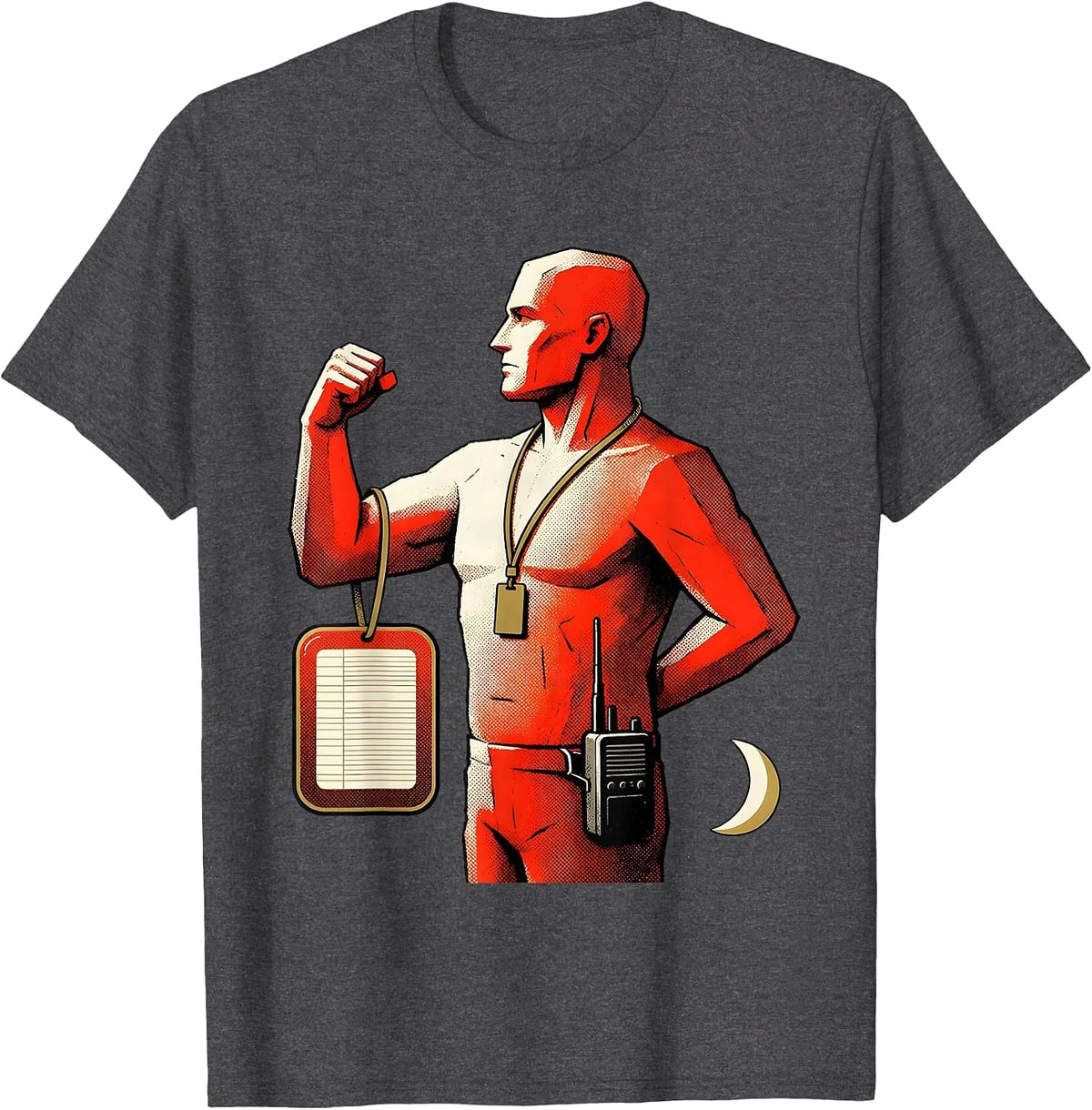 Para Normal Activities Support Figure Funny Paraprofessional T-Shirt - Dark Heather Grey