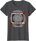 Women's This Is My 80s Costume Op Art Moiré Vintage Party T-Shirt - Dark Heather Grey