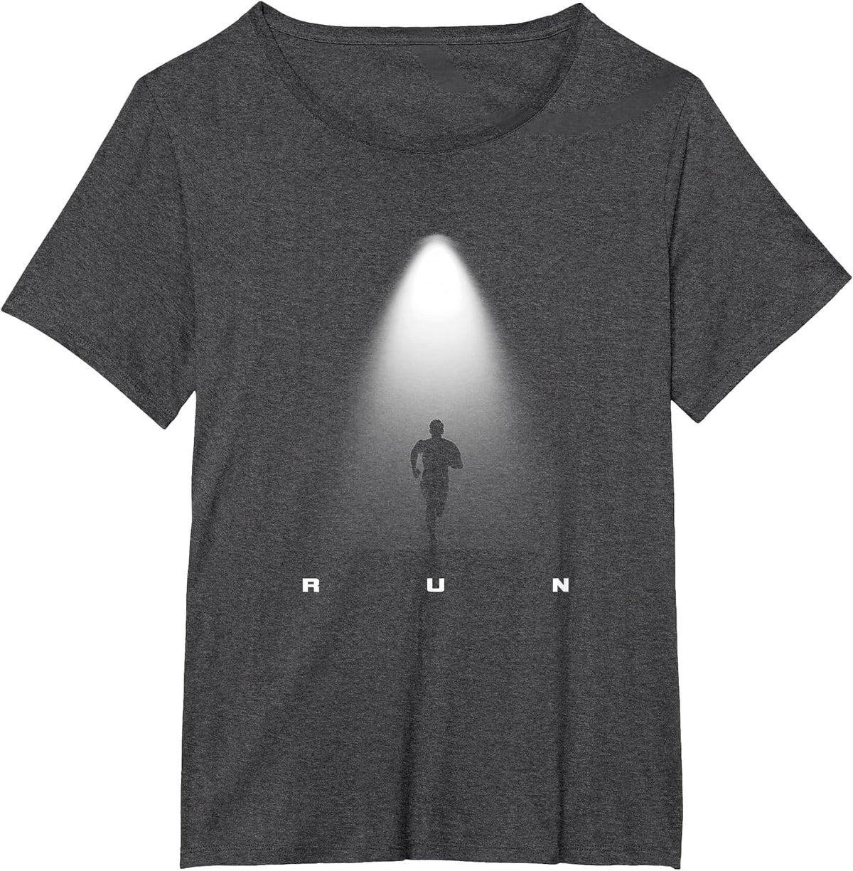 Runner Running T-Shirt - Dark Heather Grey