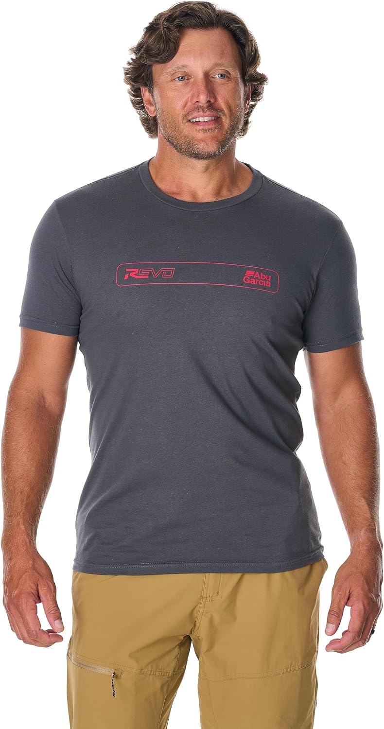 Abu Garcia Men's Abu Garcia Revo Logo Tee - Grey