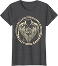 Women's Cowgirl Fringe Jacket Desert Rose Graphic T-Shirt - Dark Heather Grey