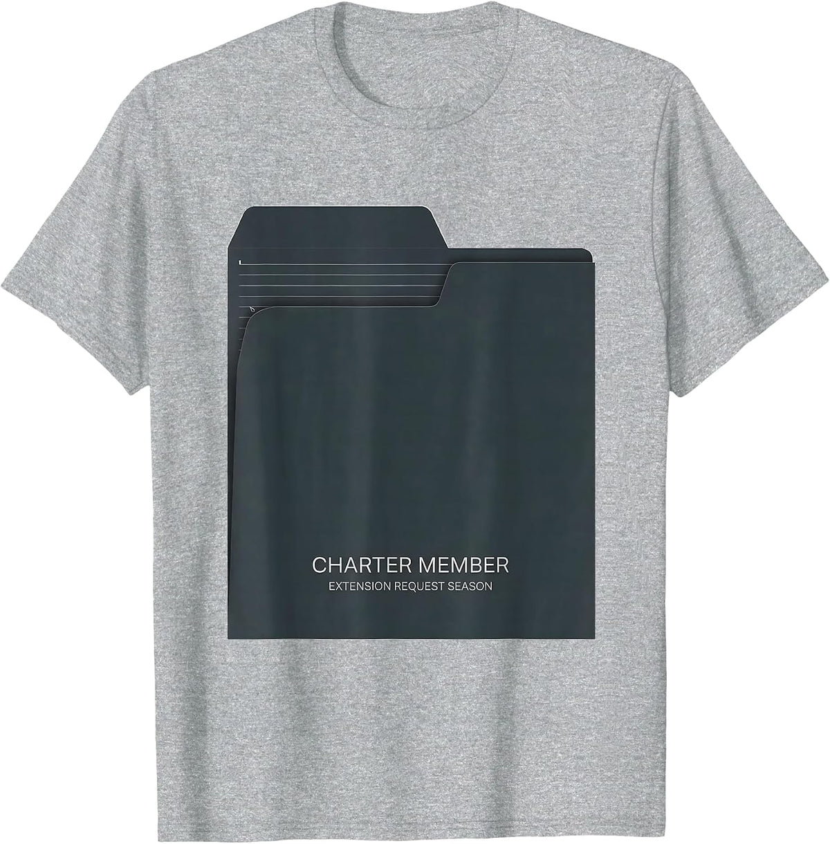 Men's Charter Member Extension Request Season Special Education T-Shirt - Heather Grey