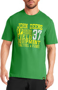 John Deere Men's Field Equipment Graphic T-Shirt - As Pictured