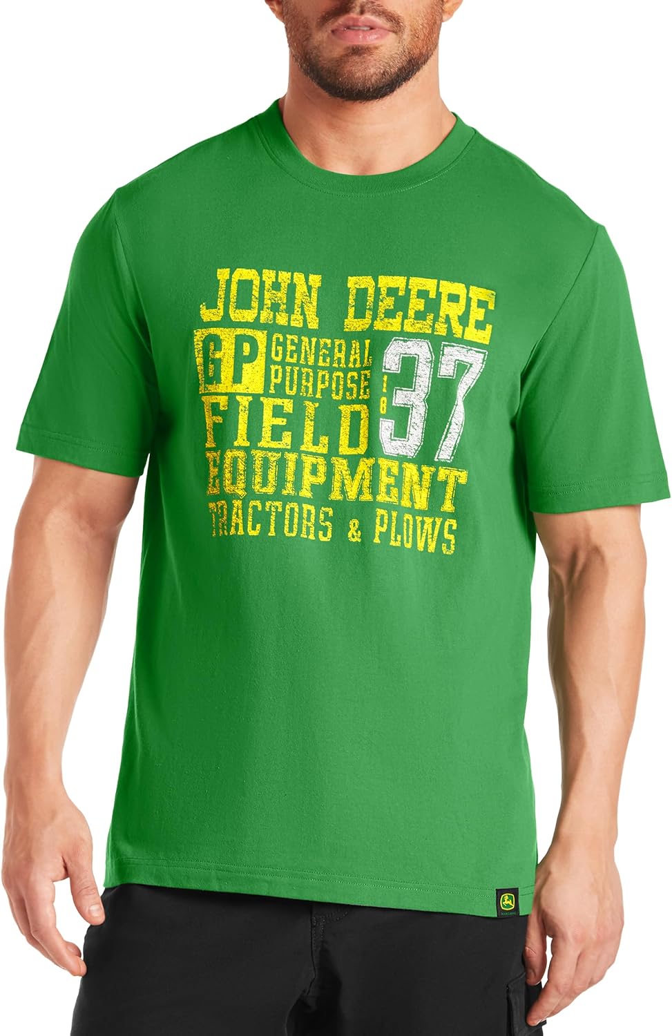 John Deere Men's Field Equipment Graphic T-Shirt - As Pictured