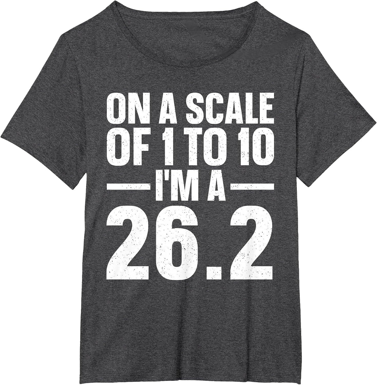 Cool Marathon Runner Design for Men Women Marathon Running T-Shirt - Dark Heather Grey