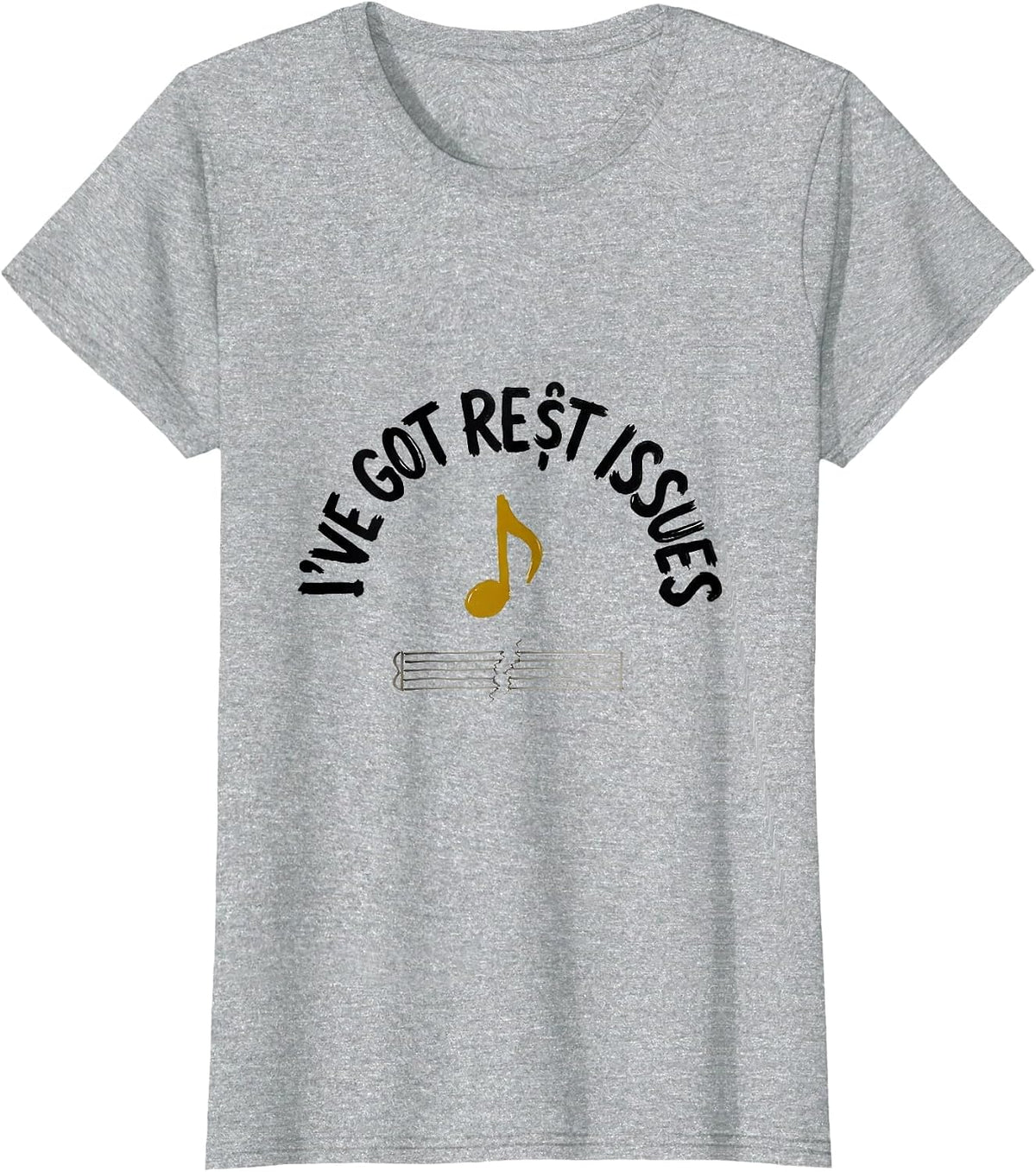 Women's I've Got Rest Issues Funny Sarcastic Teacher Back To School T-Shirt - Heather Grey