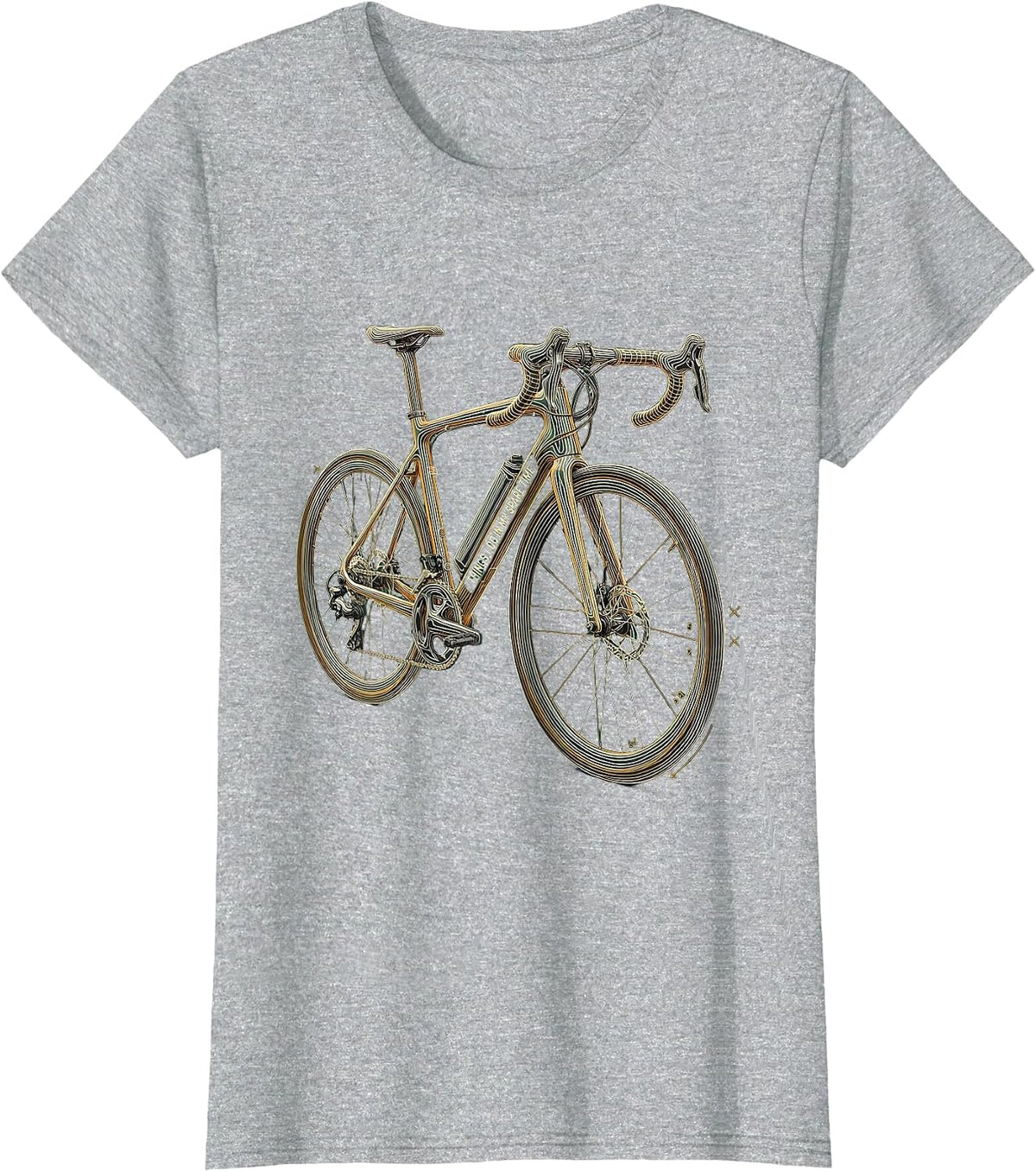 Things I Do In My Spare Time Topographic Electric Road T-Shirt - Heather Grey