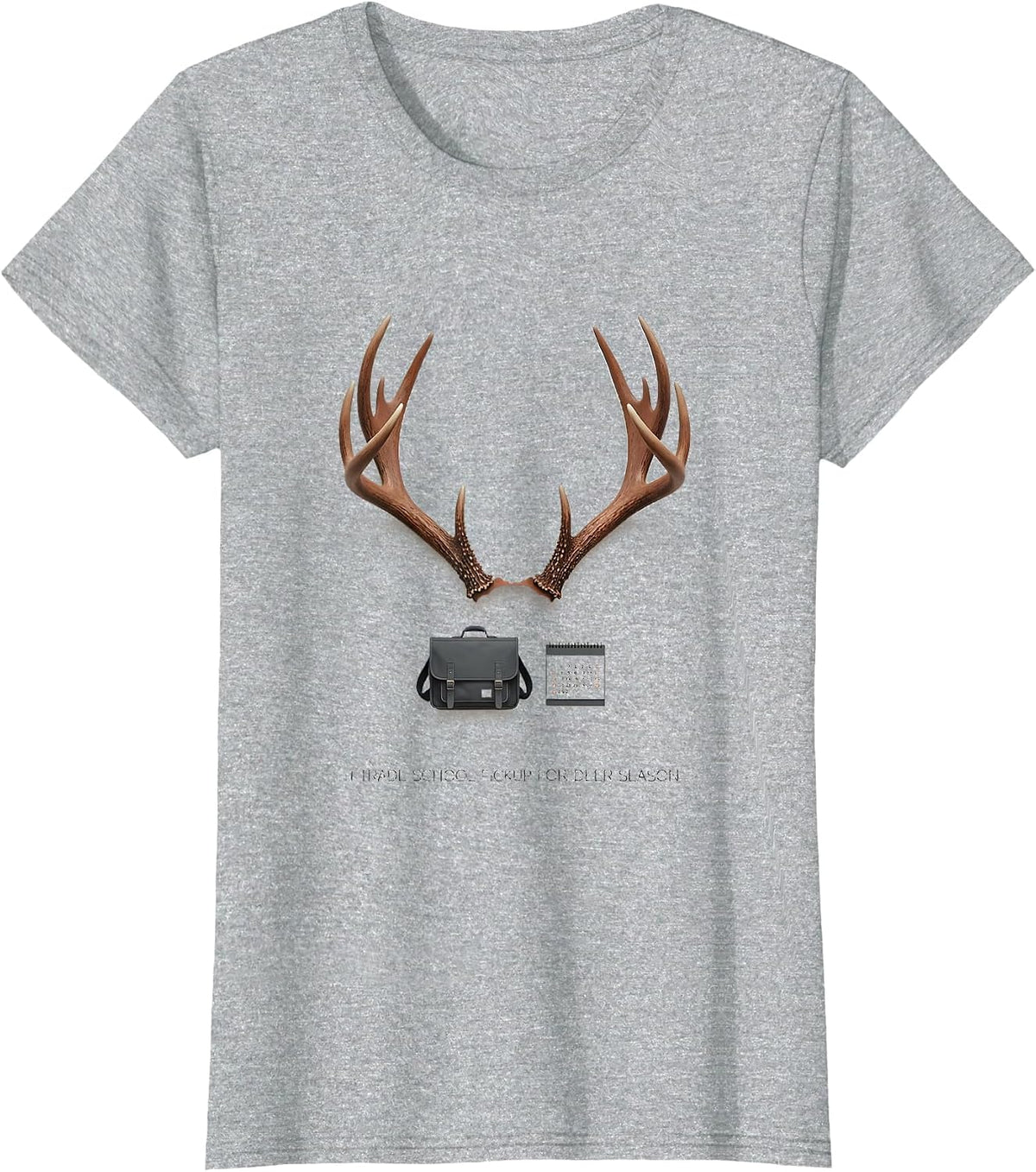 I Trade School Pickup For Deer Season Funny Hunter Dad Gift T-Shirt - Heather Grey