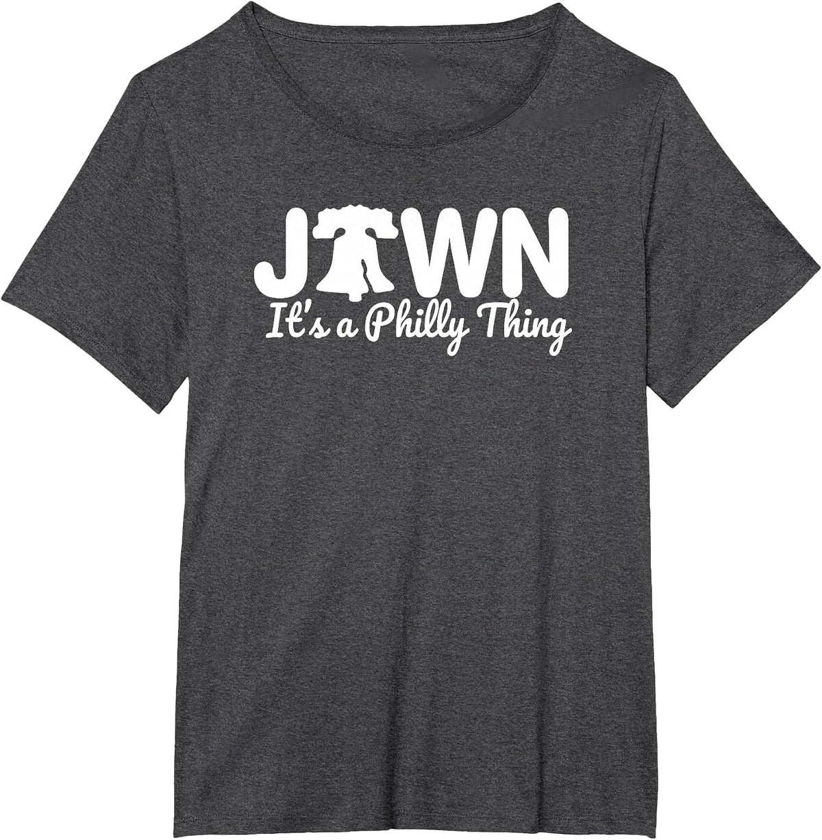 JAWN It's A Philly Thing Philadelphia Fan Liberty Bell 215 T-Shirt - Dark Heather Grey