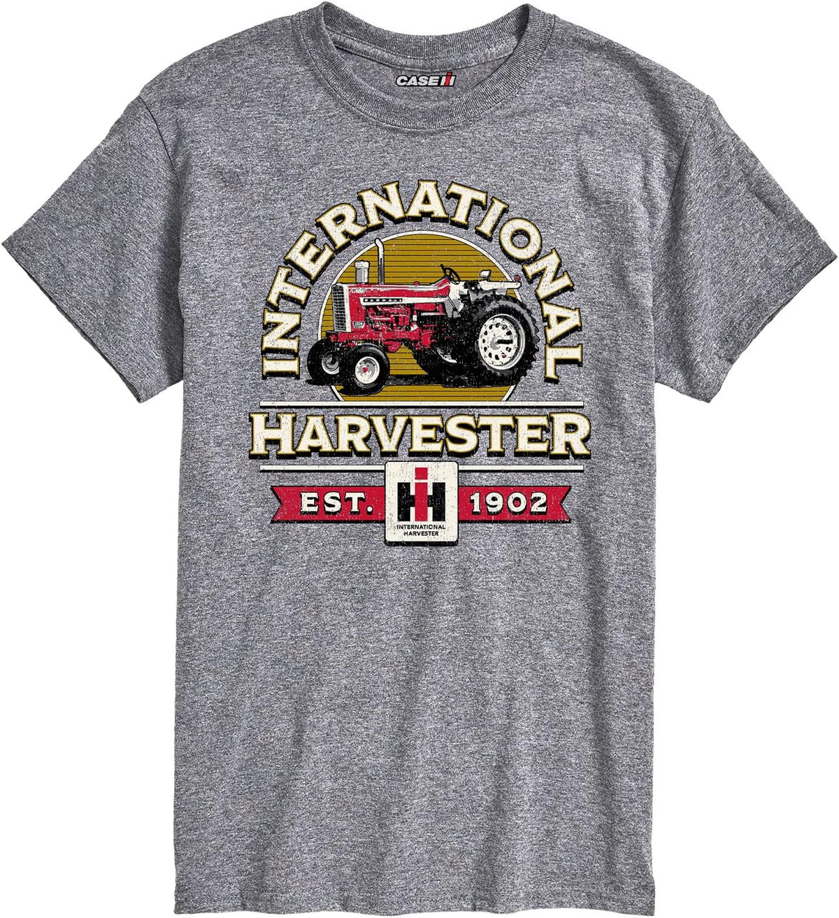 International Harvester Est. 1902 - Men's Short Sleeve Graphic T-Shirt - Athletic Heather