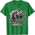Men's Koalafied Doorstep Fixture Funny Koala Lover Cute Animal T-Shirt - Kelly Green