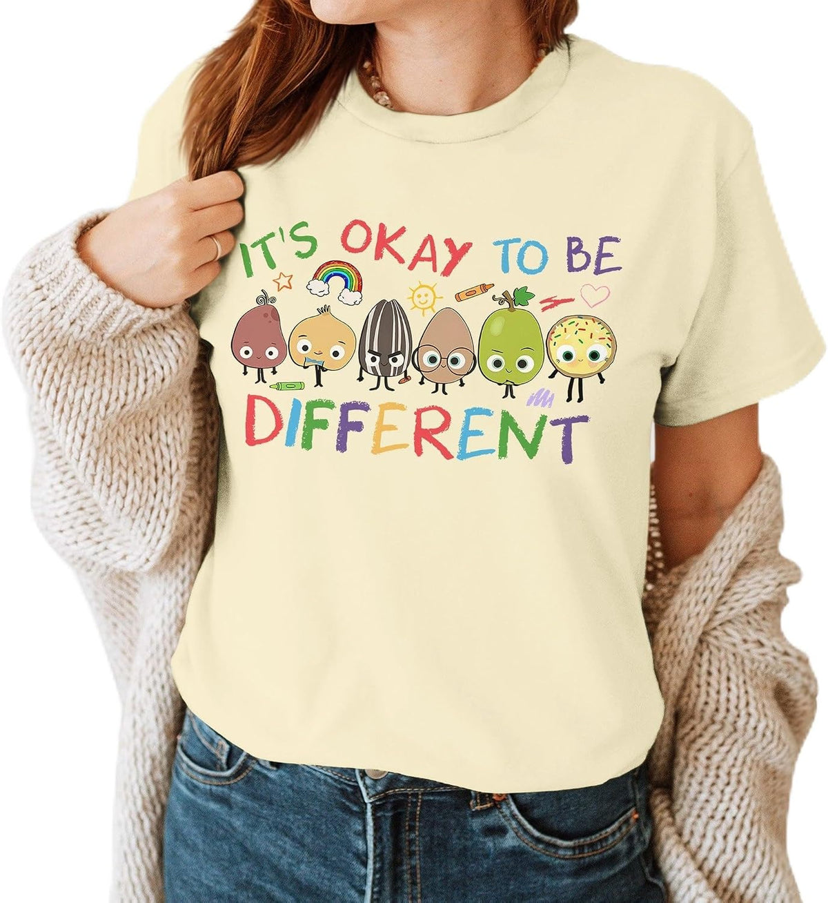 Kindness Grows The Coolest Flowers Shirt - Mental Health Matters Tshirt - Autism Shirts for Sped Teachers - It's Okay Shirt 5