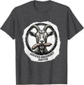 Men's Certified Knockwurst Auditor Funny Offensive Adult Humor T-Shirt - Dark Heather Grey