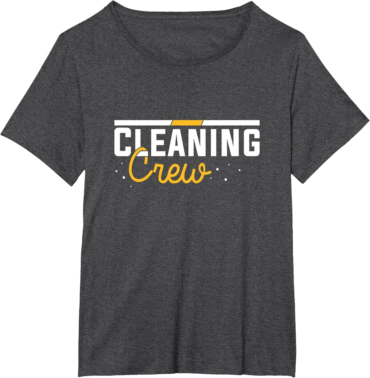 Cleaning Crew, Janitor T-Shirt - Dark Heather Grey