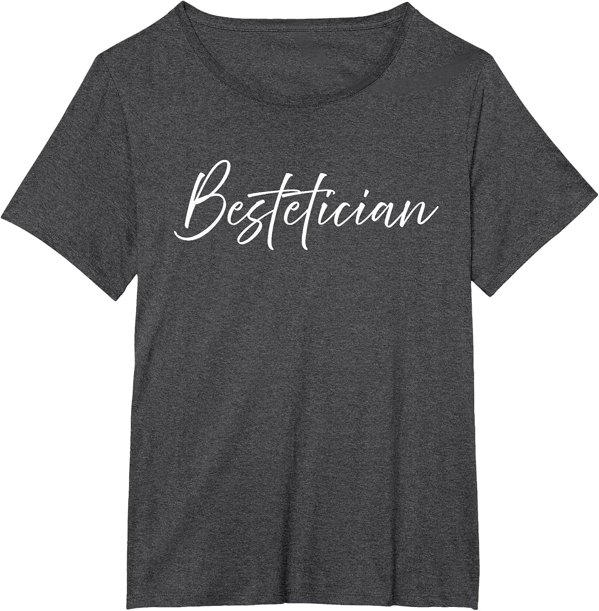 Bestetician Best Friend Esthetician T-Shirt - Dark Heather Grey