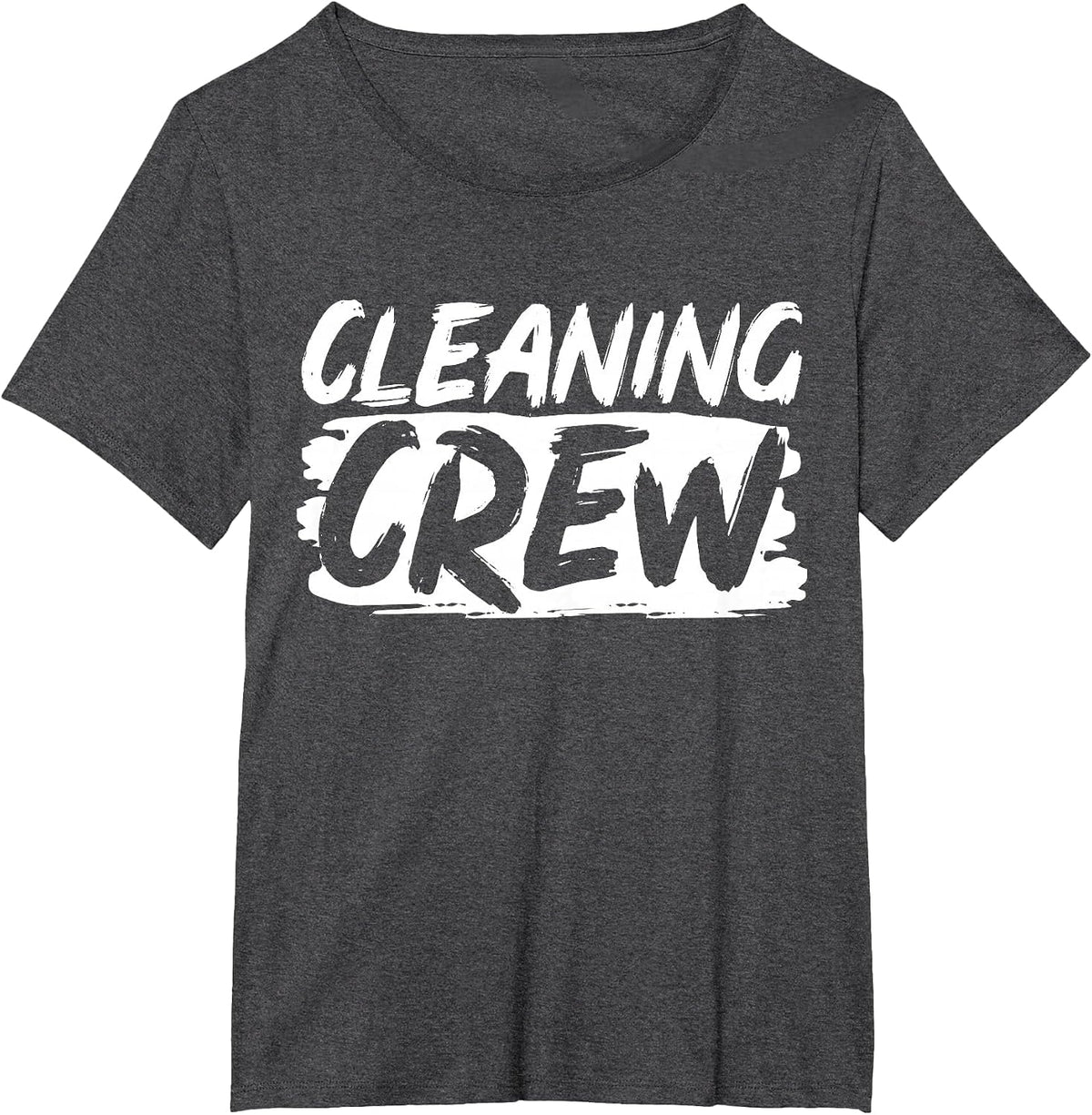 Cleaning Crew Janitor Custodian T-Shirt - Dark Heather Grey