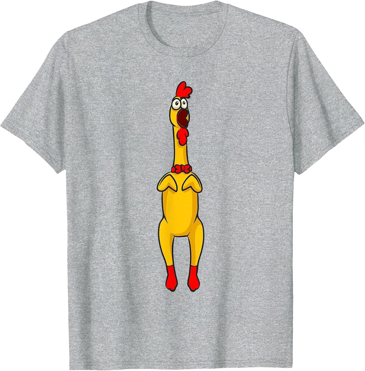 Rubber Chicken Costume Toy Rubber Chicken T-Shirt - Heather Grey