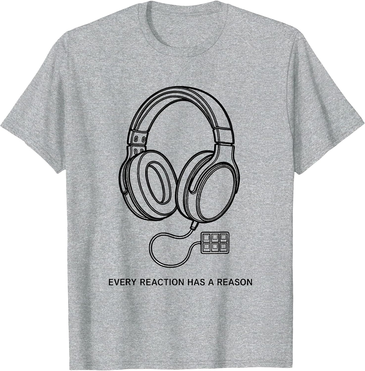 Men's Every Reaction Has A Reason Autism Awareness Special T-Shirt - Heather Grey