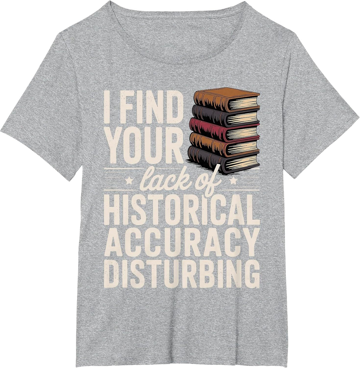Historian Art for Men Women History Teacher History Buff T-Shirt - Heather Grey
