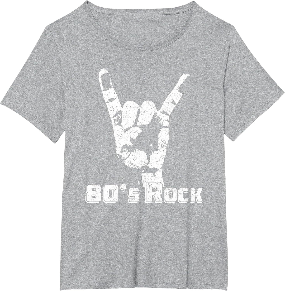 80 s Rock - 80s Rock Band T-Shirt - Heather Grey