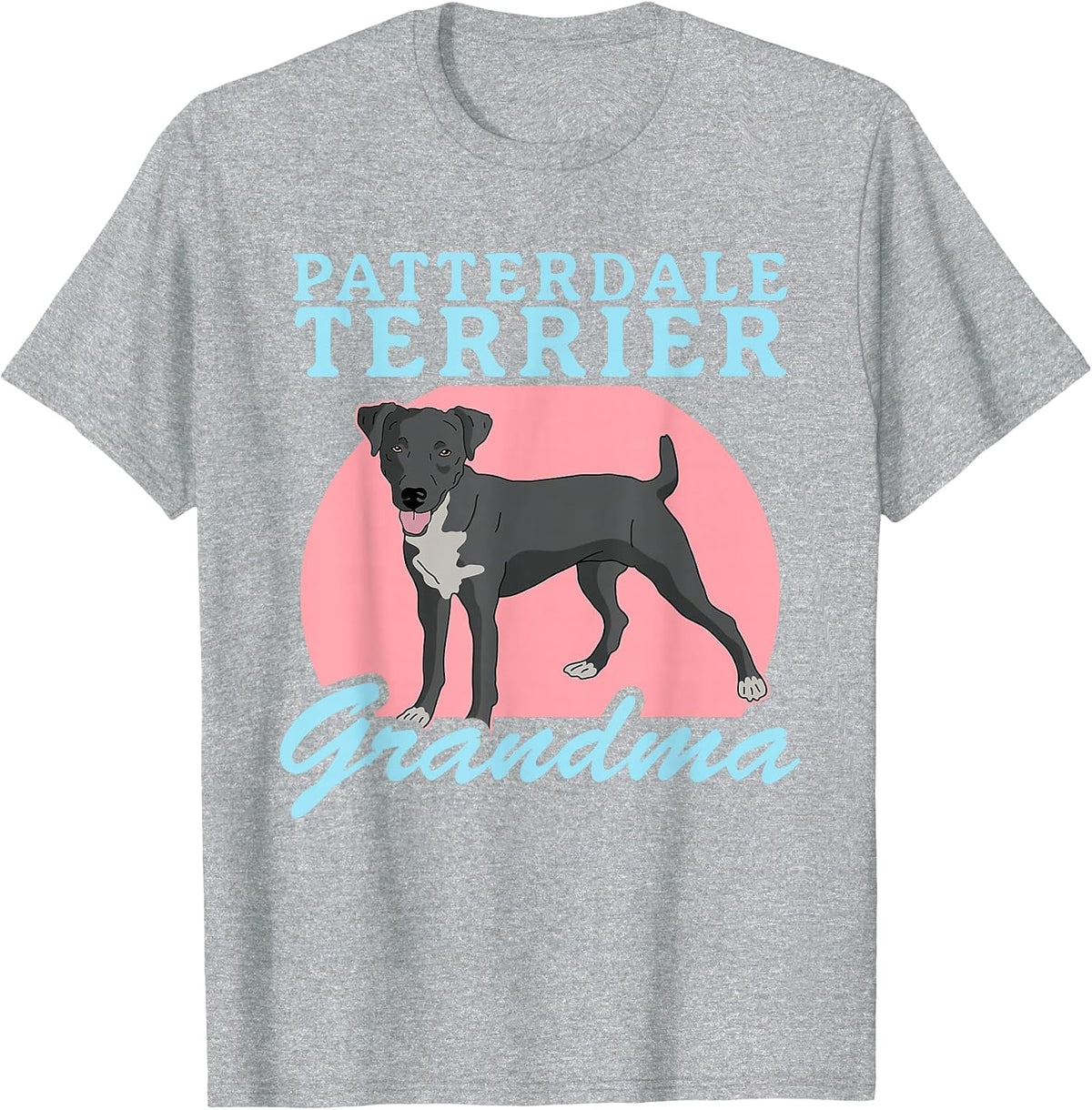 Patterdale Terrier Grandma Dog Owner Patterdale Terrier T-Shirt - Heather Grey