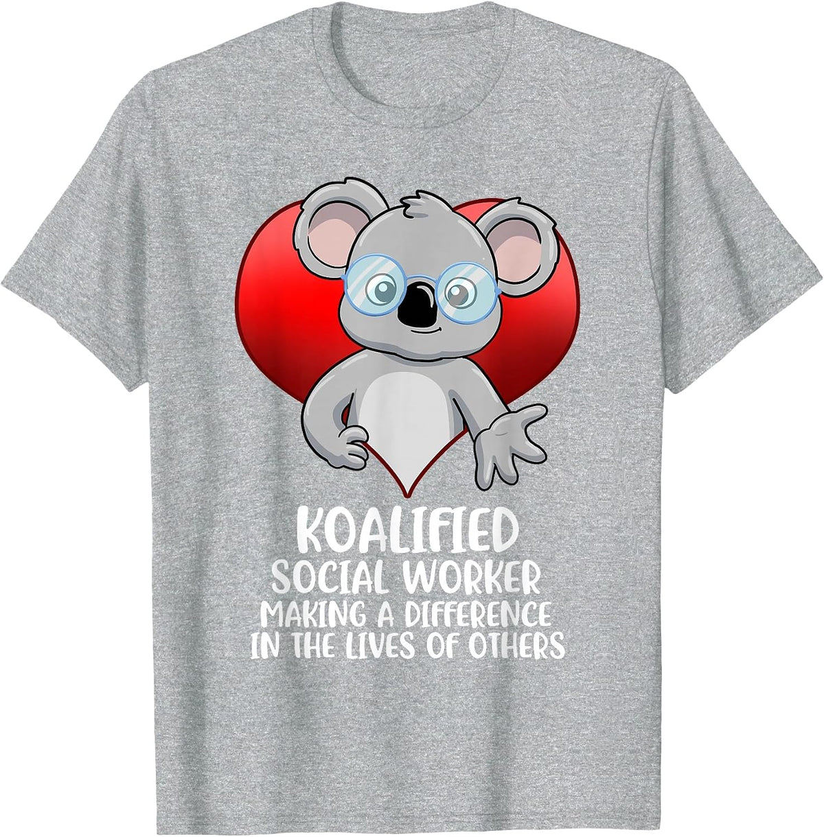 Social Worker Definition T-Shirt - Heather Grey