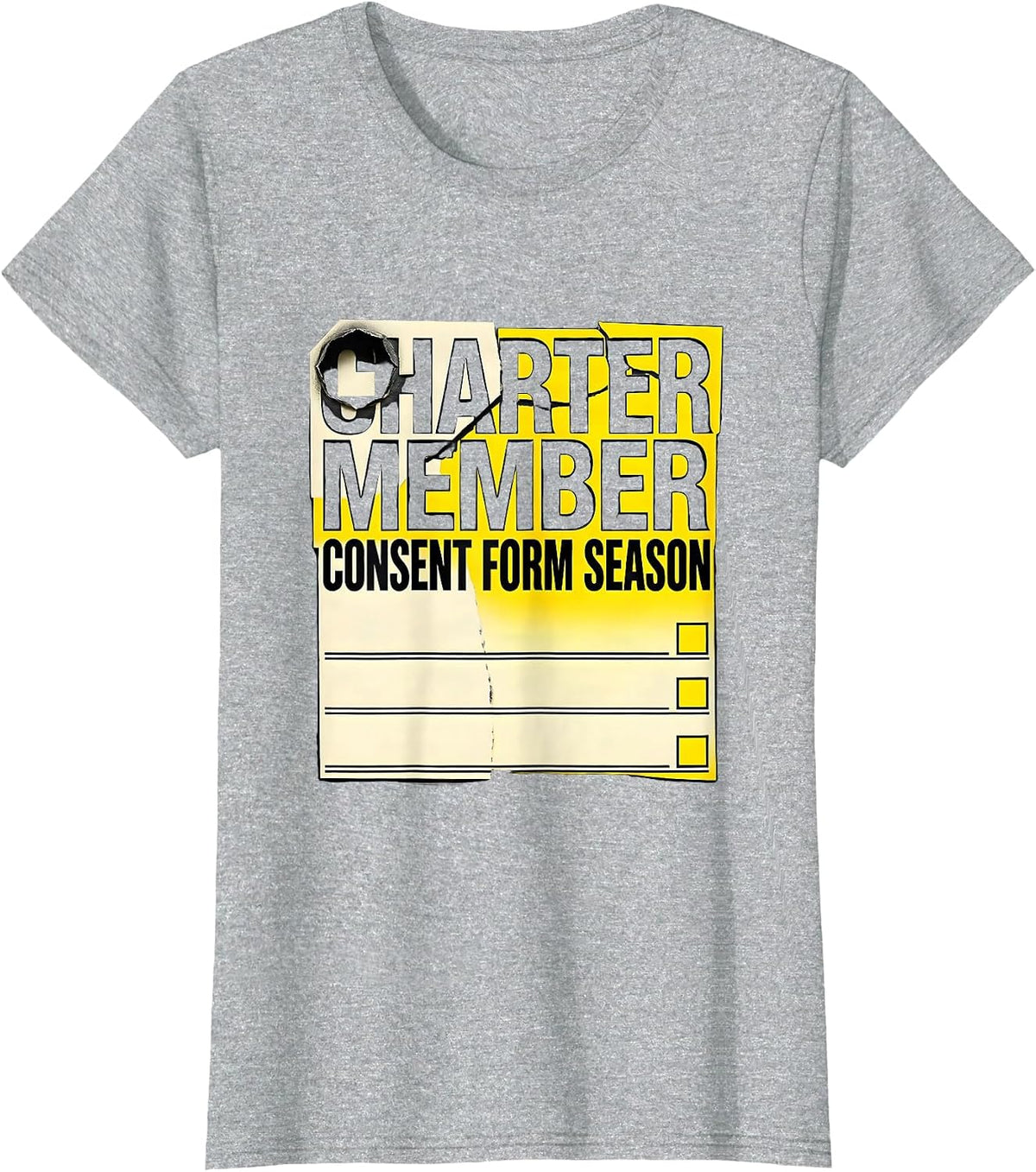 Charter Member Consent Form Season Special Education Teacher T-Shirt - Heather Grey