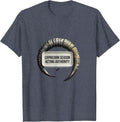 CAPRICORN SEASON ACTING AUTHORITY Funny Zodiac Birthday Gift T-Shirt - Heather Blue
