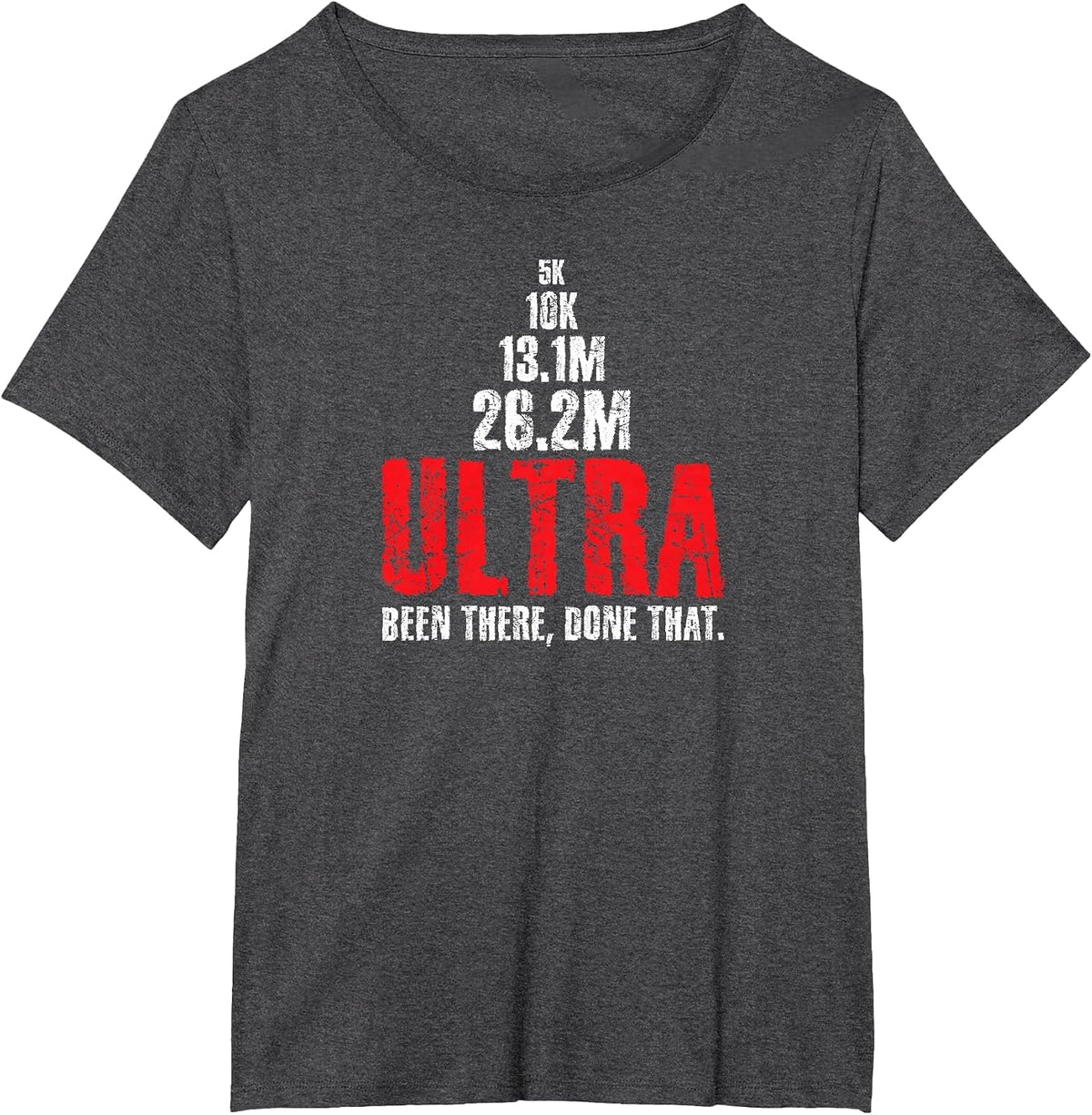 5k to Ultra Running Marathon Trail Runner t-Shirt T-Shirt - Dark Heather Grey