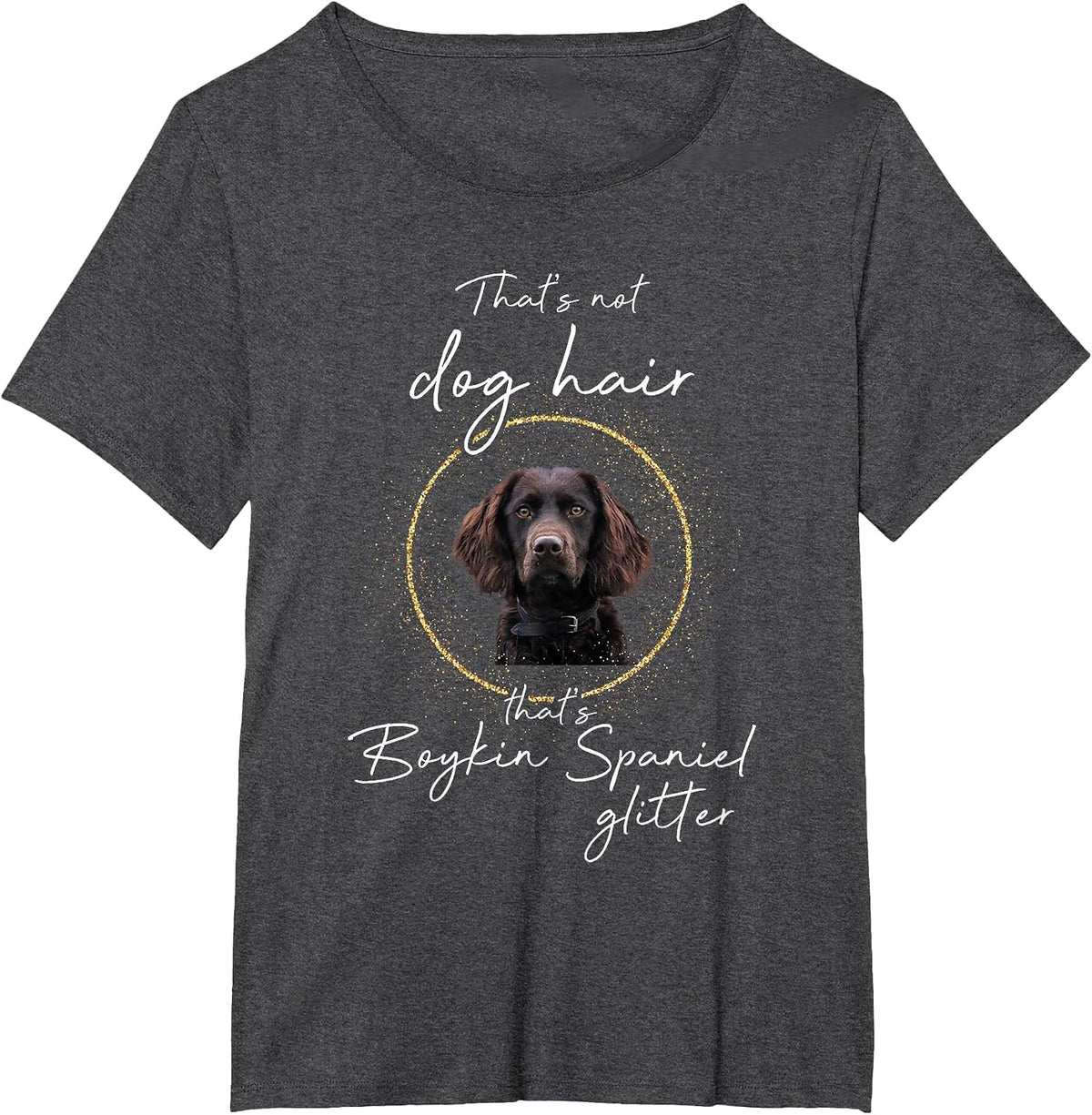 Boykin Spaniel T-Shirt - Dark Heather Grey