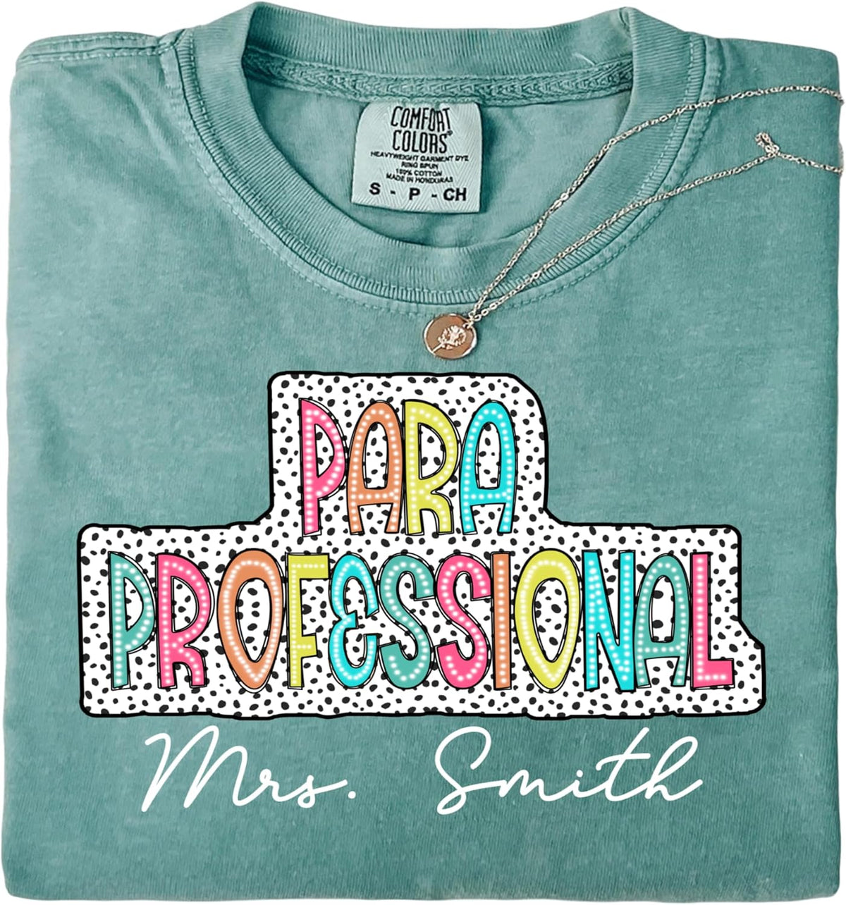 NAZENTI Personalized Teacher Shirt with Name – Custom Back to School T-Shirt for Women, First Day of School Gifts Teachers -