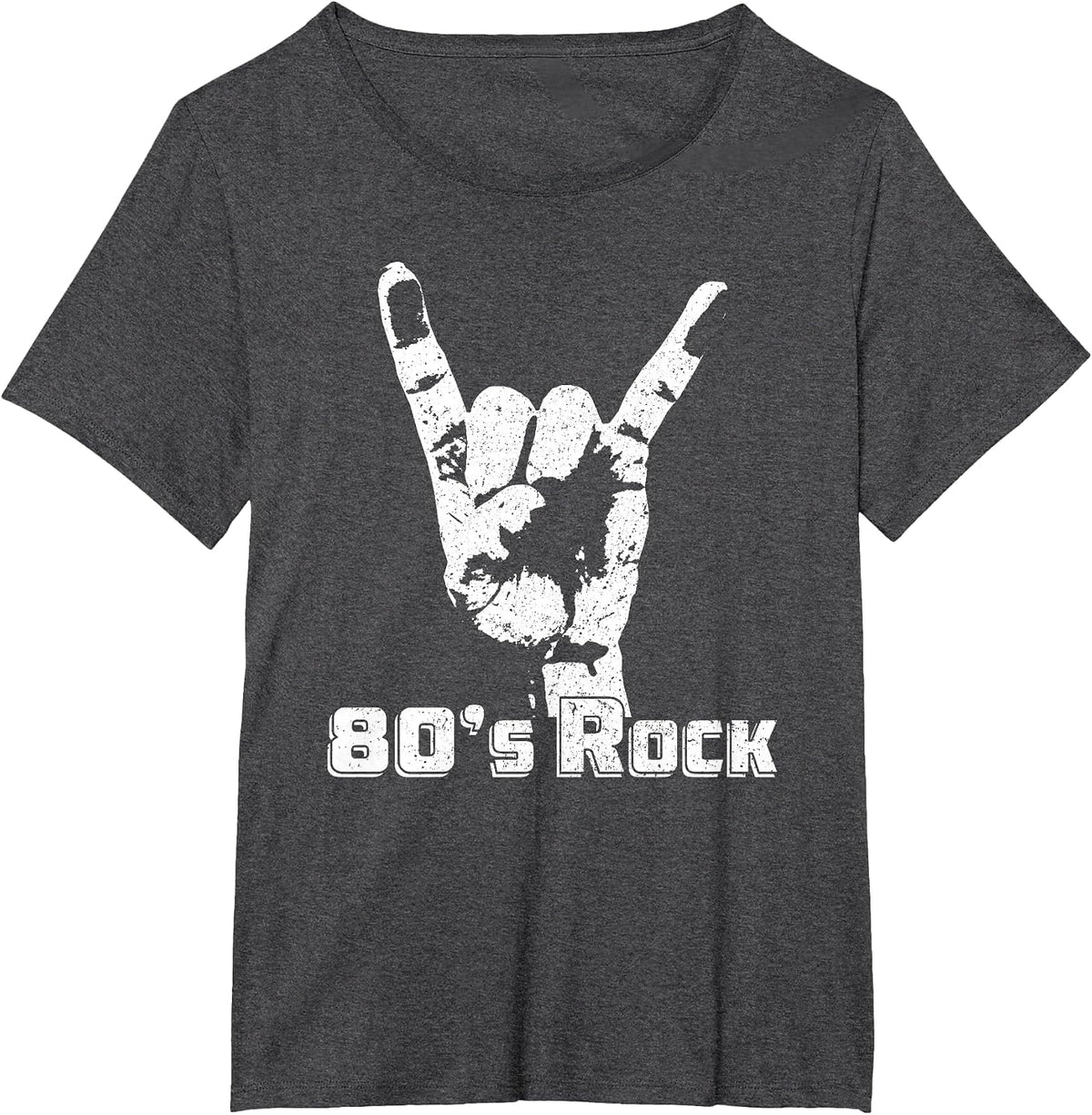 80 s Rock - 80s Rock Band T-Shirt - Dark Heather Grey