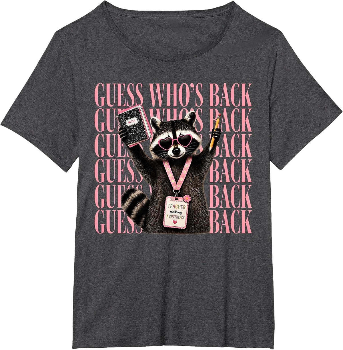 Meme Back to School Quote T-Shirt - Dark Heather Grey