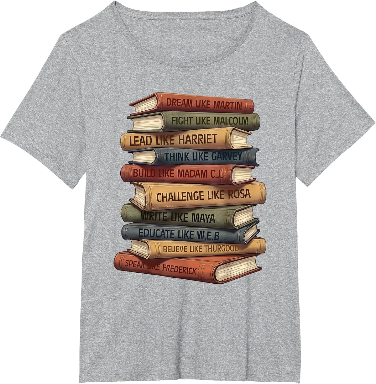 Black History Month African American Teachers Students T-Shirt - Heather Grey