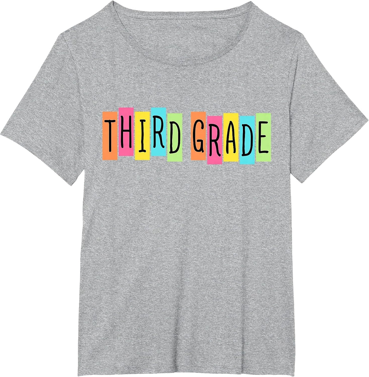 3rd Grade Back to School First Day of Third Grade Teacher T-Shirt - Heather Grey