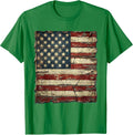 Men's Coal Miner Emerging From Shaft at Sunrise T-Shirt - Kelly Green