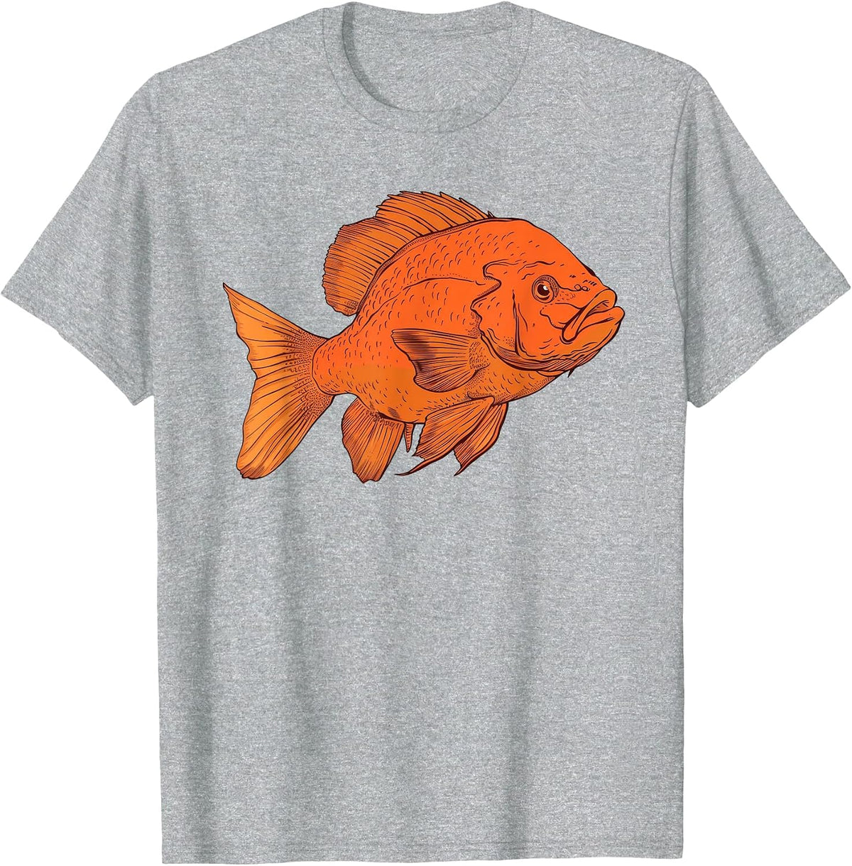 Garibaldi Fish T-Shirt - Heather Grey