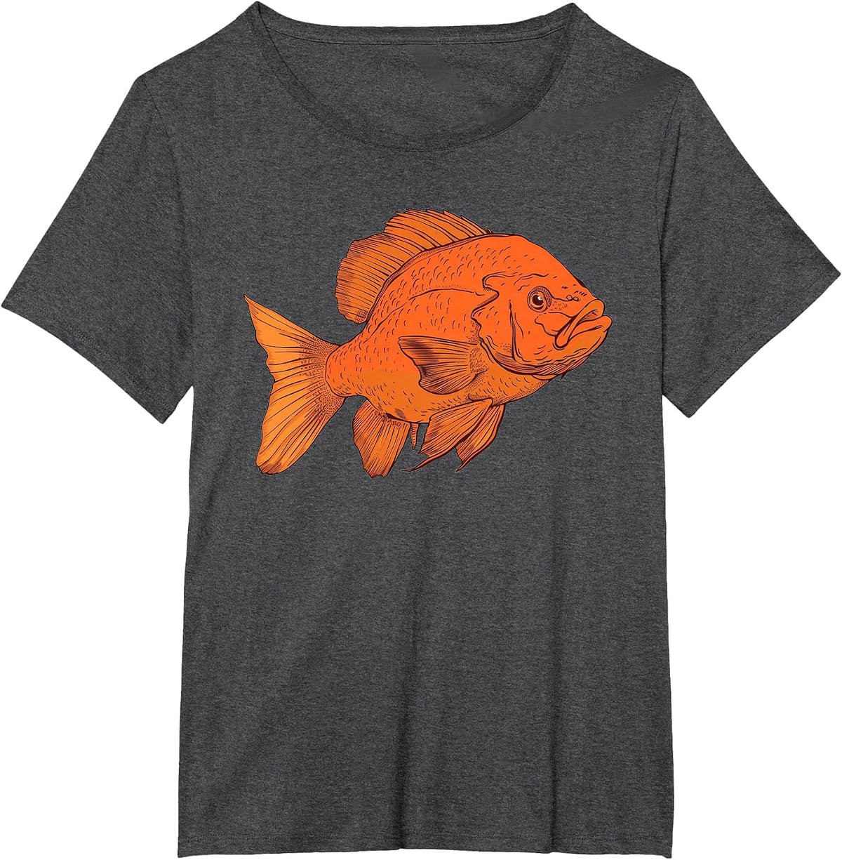 Garibaldi Fish T-Shirt - Dark Heather Grey