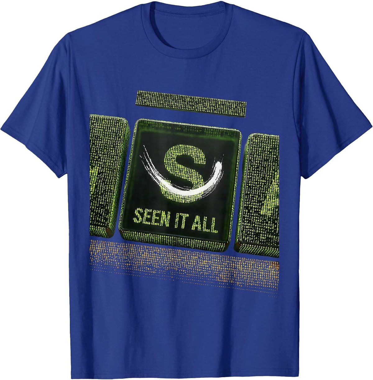 Seen It All Funny Periodic Table Chemistry Teacher Humor T-Shirt - Royal Blue