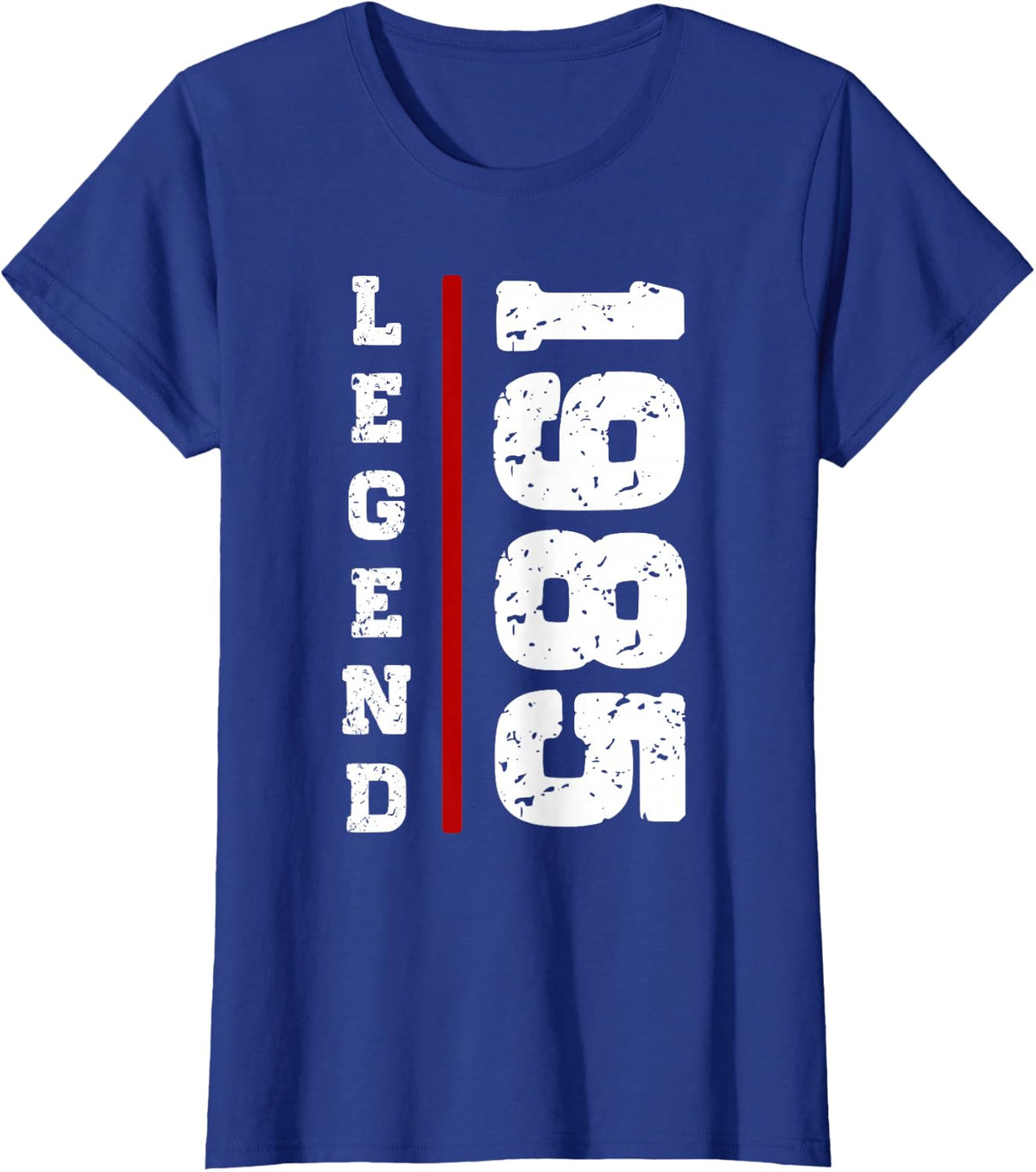 Legend Since 1985 Vintage Birthday T-Shirt - Royal Blue