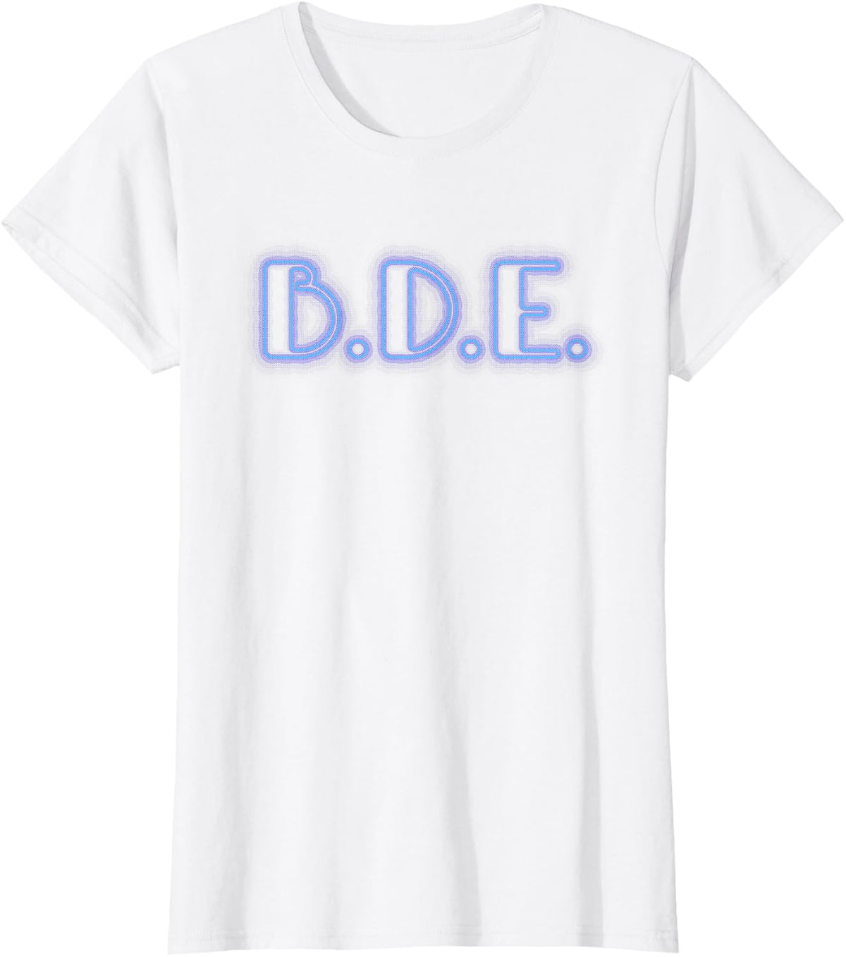 Big D Energy - B.D.E. T-Shirt - White