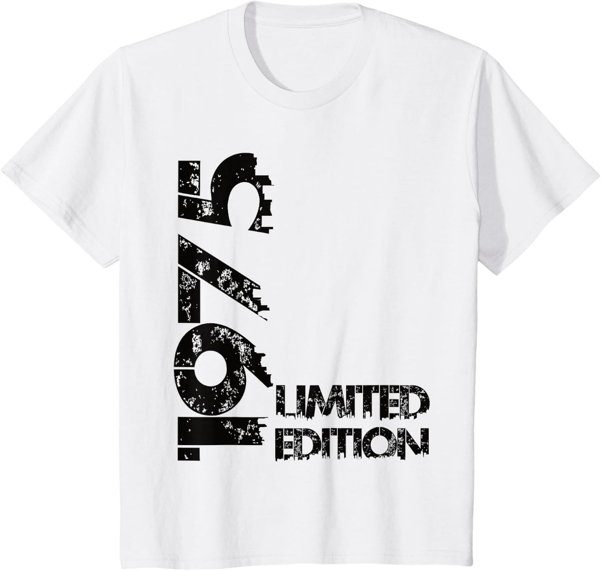 Limited Edition 1975 Birthday 1975 Born 1975 Vintage T-Shirt - White