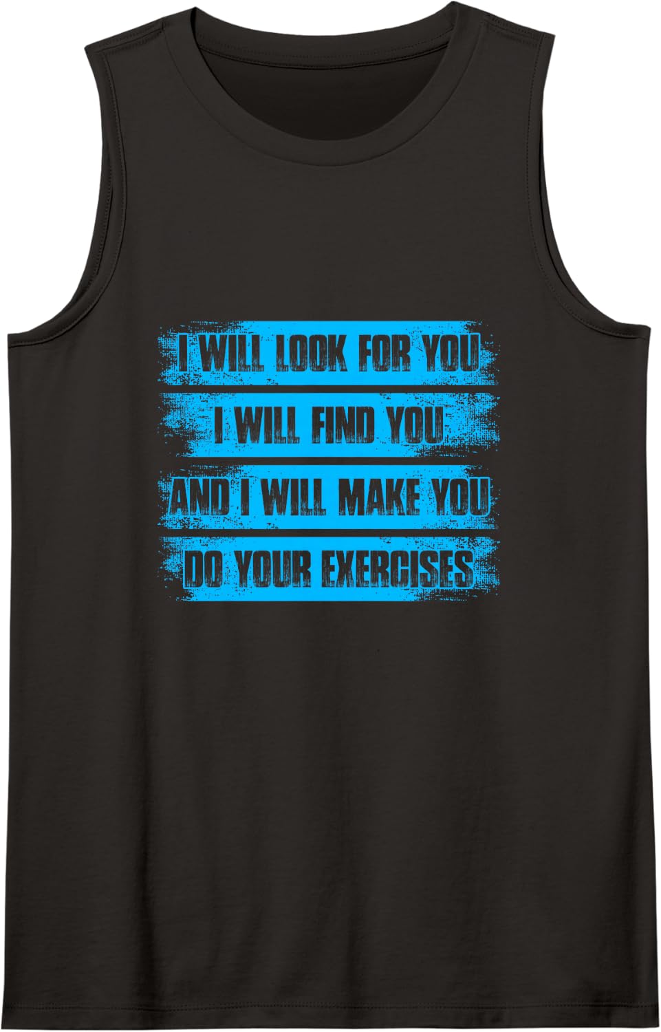 Women's I Will Look for You Physical Therapist Physical Therapy Sleeveless Tank Top - Black